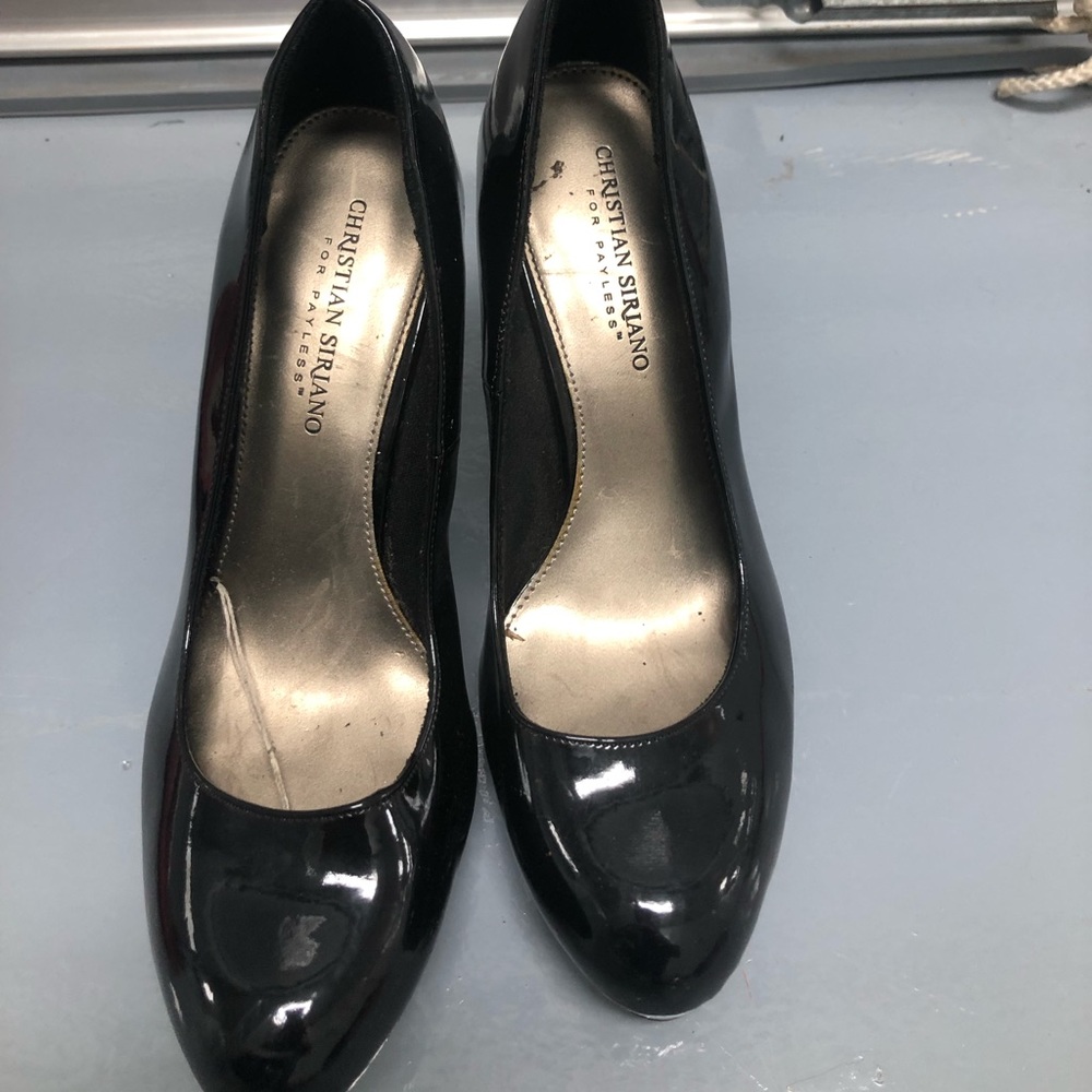 Black heels